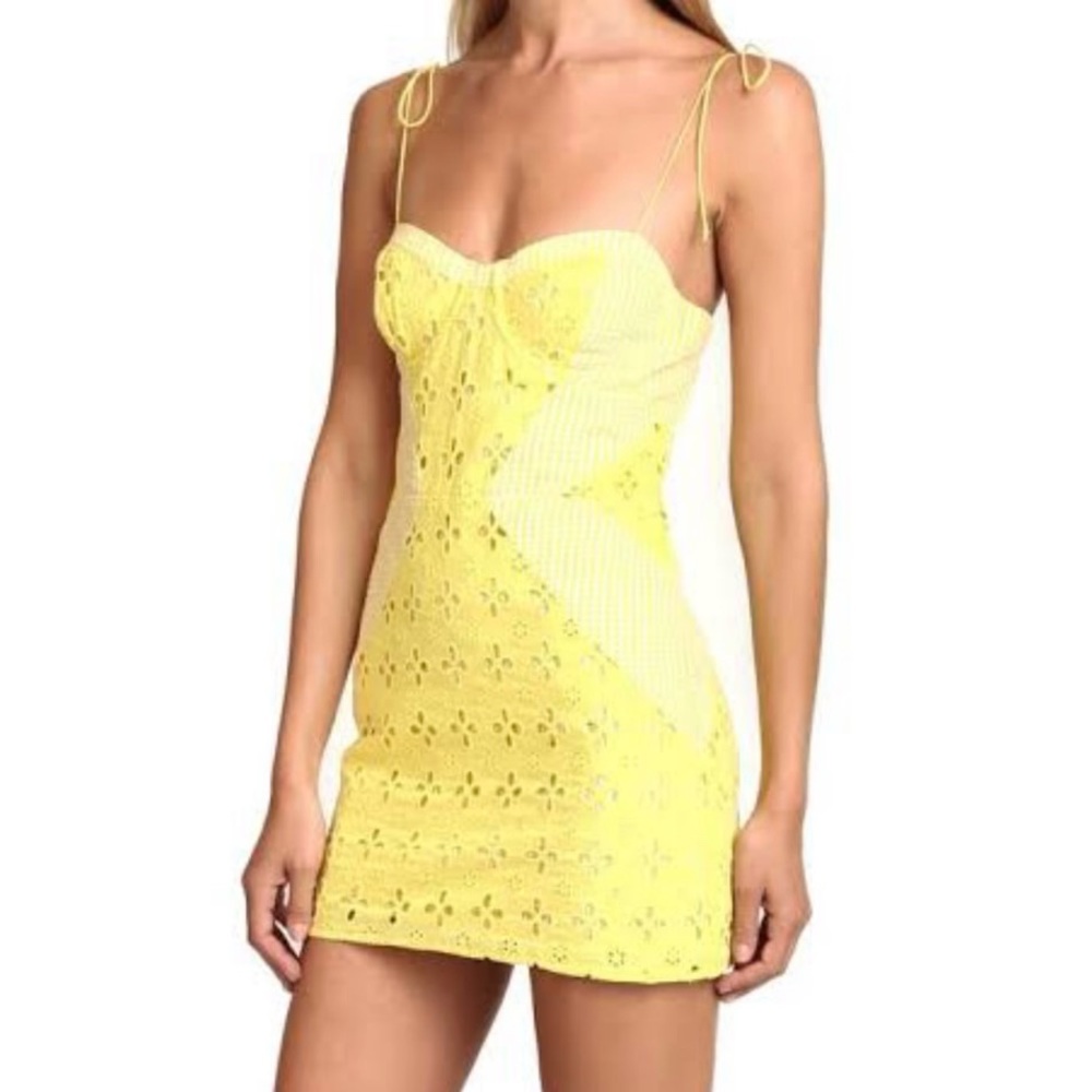 For Love And Lemons Picnic Mini Dress Size S